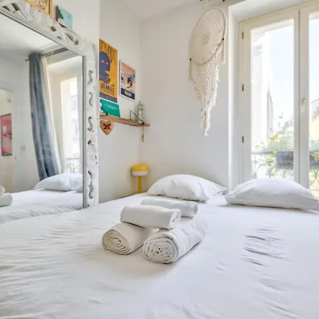 Lovely 1br Flat Near Voltaire Metro Station Apartamento *