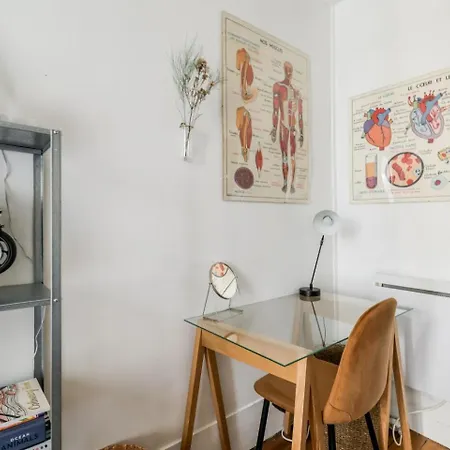 Lovely 1br Flat Near Voltaire Metro Station